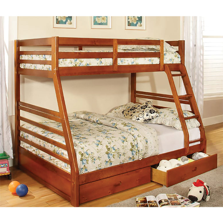 Titus Twin Over Double Espresso Bunk Bed 4 Colours Hudsons of