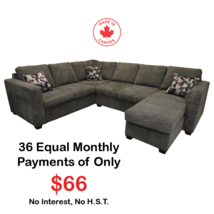 Starcraft 3 Pc Double Sofa Bed Sectional with Reversible Chaise 1520 - Available in 800 Fabrics and Colours - Design Your Sectional Your Way
