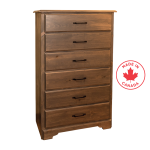 Pine 6 Drawer Chest 505