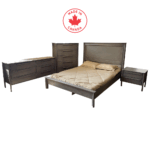 Arboit Poitras Solid Birch Wood  Bedroom Suite-Floor Model Clearance