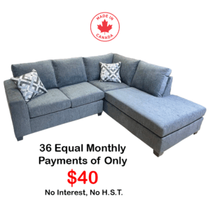 Hardwood Frame Sectional 1869 - Large Variety of Fabric and Colour Options