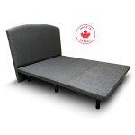 Platform Base and Headboard R123-R112 - Queen or Double - Made in Canada