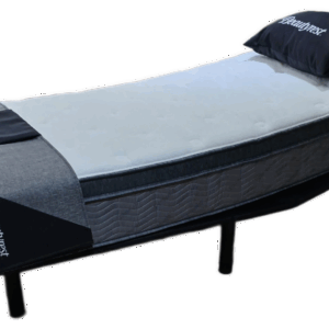 Simmons BackCare Trio Medium Euro Top Mattress Twin XL and Motion Air Adjustable Bed